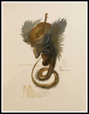 Xilogravura Dali - DEVINS & SORCIERS