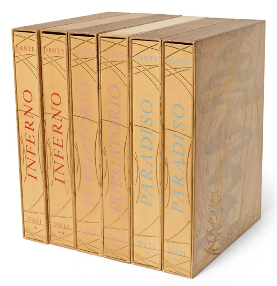 Xilogravura Dali - Divine Comedy 