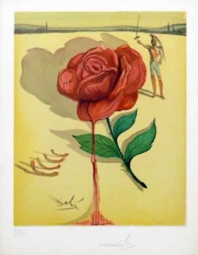 Litografia Dali - Don Jose´s flower song
