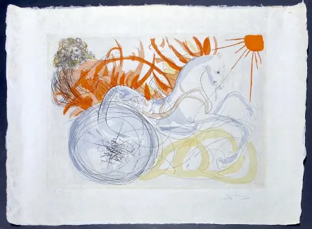 Gravura Dali - Elijah