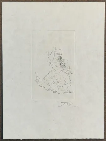 Gravura Dali - Escargot