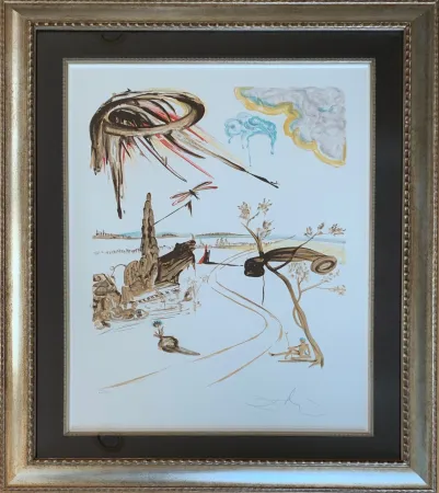 Litografia Dali - Fantastic Voyage