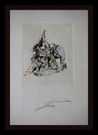 Gravura Dali - Fantômes Le Soupirant