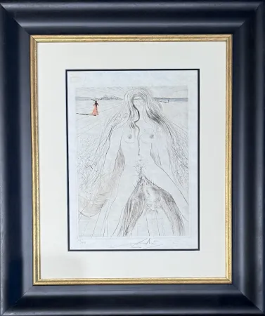 Gravura Dali - Femme à cheval