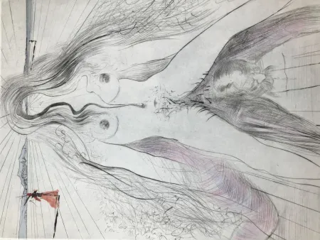 Múltiplo Dali - Femme à cheval (women on Horseback )