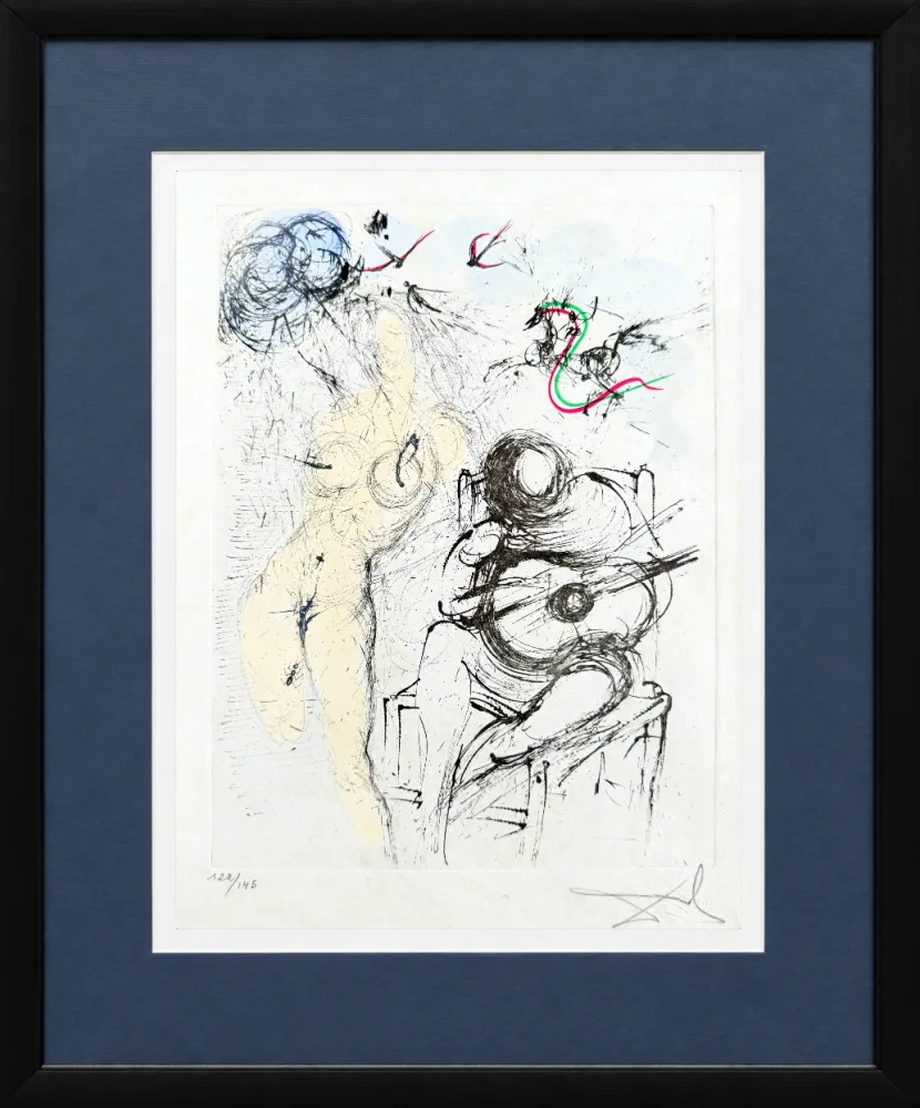 Ponta-Seca Dali - Femme à la guitare (Woman with Guitar)