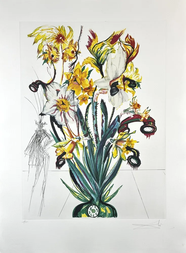 Gravura Dali - Florals Narcissus (Phones) Andalou