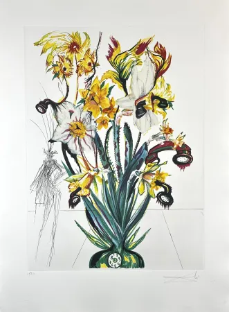 Gravura Dali - Florals Narcissus (Phones) Andalou