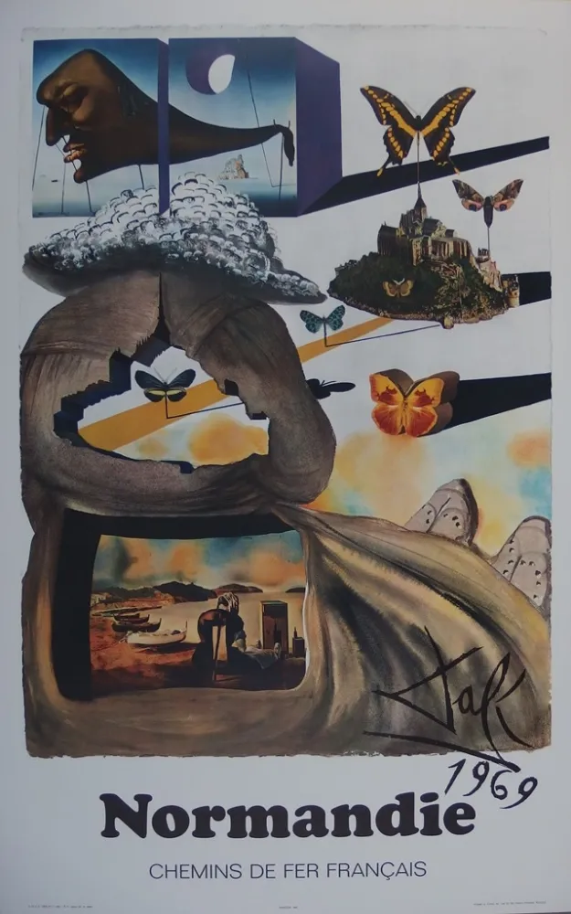 Gravura Dali - France : Normandie (SNCF)