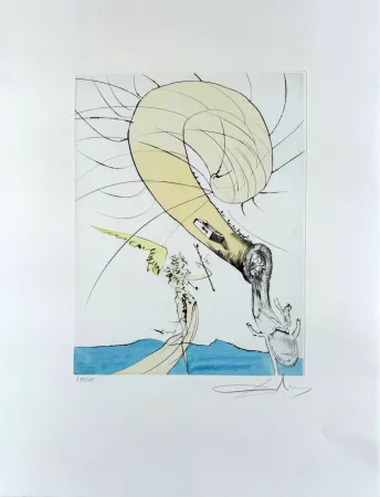 Sem Técnica Dali - Freud with a Snail Head