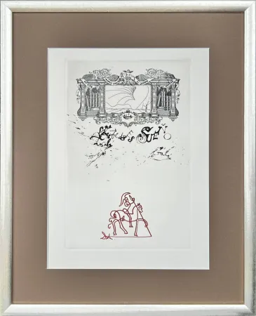 Água-Forte Dali - Frontispiece