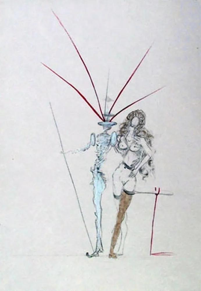 Gravura Dali - Frontispiece