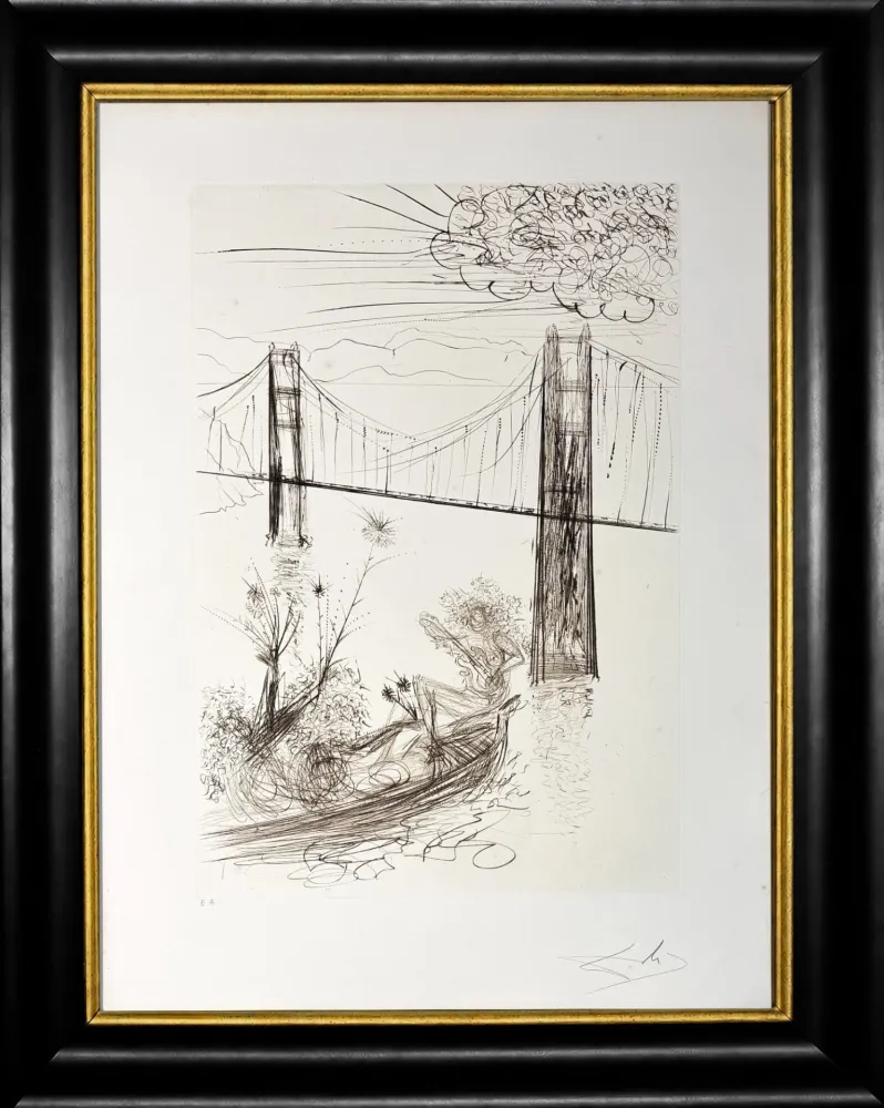 Ponta-Seca Dali - Golden Gate Bridge