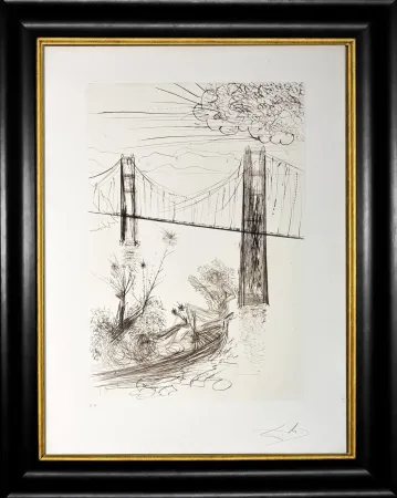 Ponta-Seca Dali - Golden Gate Bridge