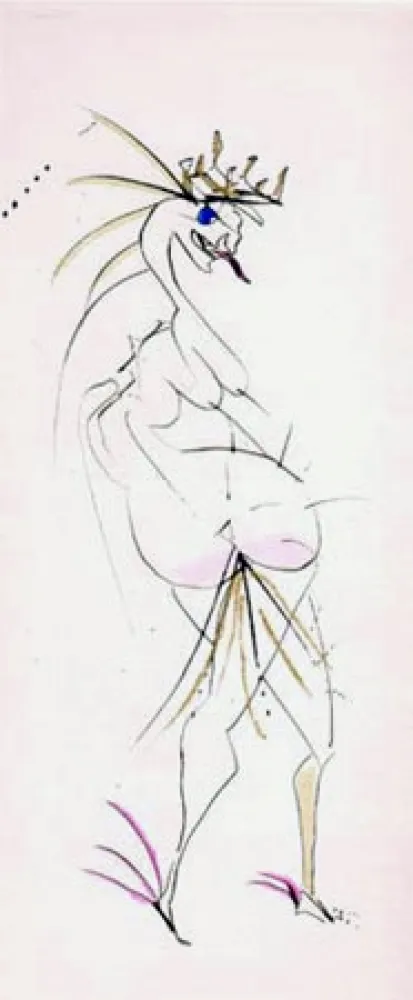 Gravura Dali - Grotesque