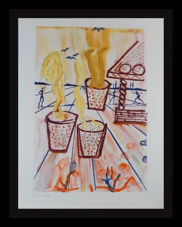 Litografia Dali - Hans Christian Anderson The Girl Who Trod on The Loaf 