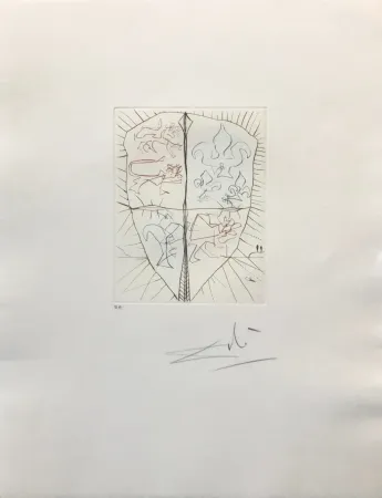 Gravura Dali - HENRY V (B)