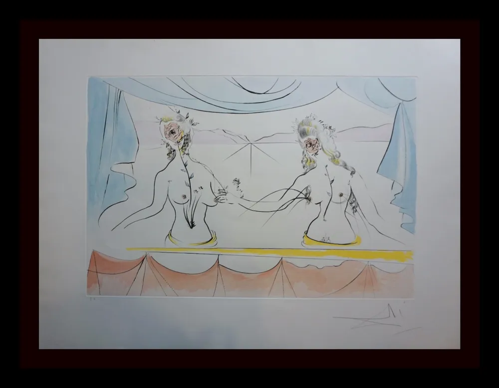 Gravura Dali - Hommage a Albrecht Durer Renaissance