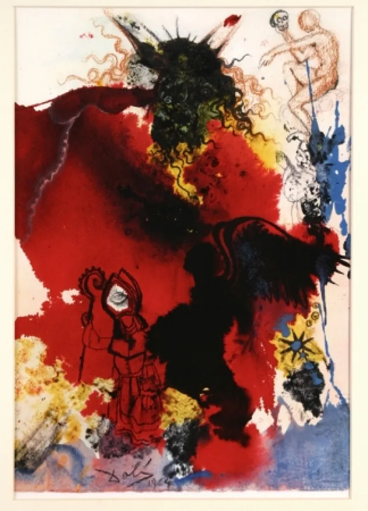 Múltiplo Dali - Iesus a satana tentaur