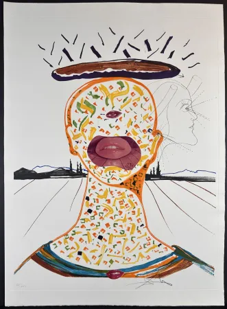 Gravura Dali - Imaginations & Objects of The Future Cyclopean Make-Up