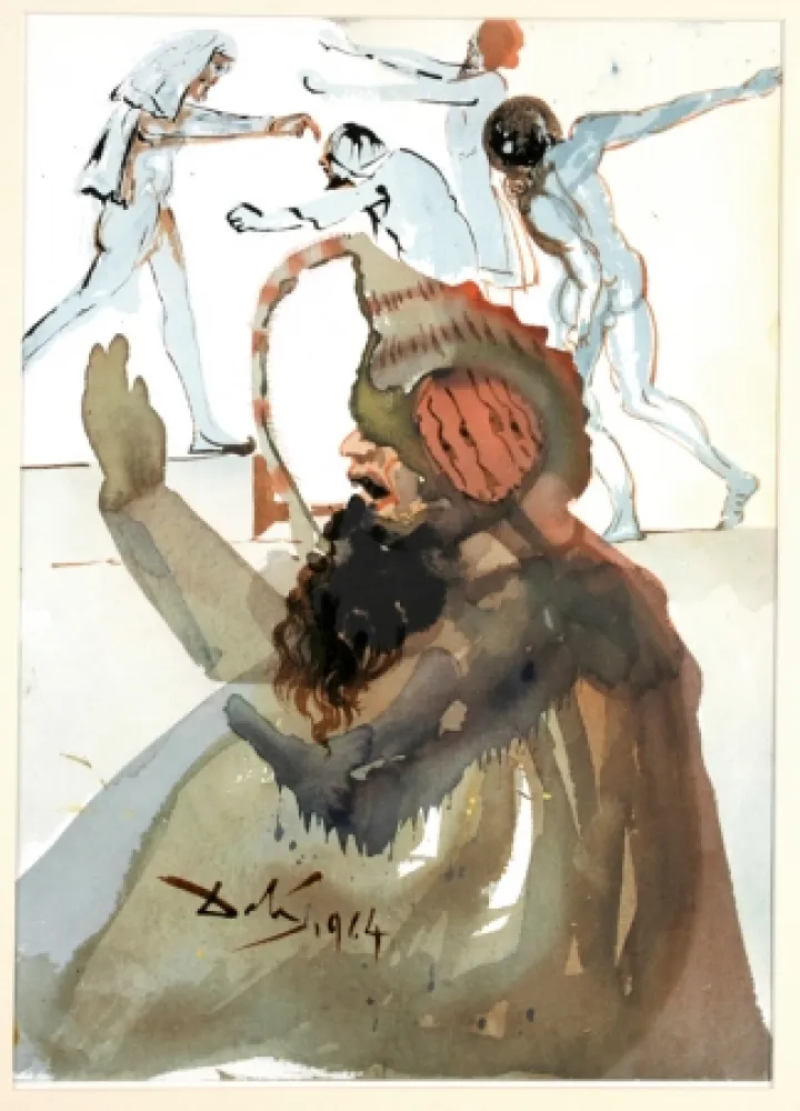 Múltiplo Dali - Ioseph et frates in Egypto