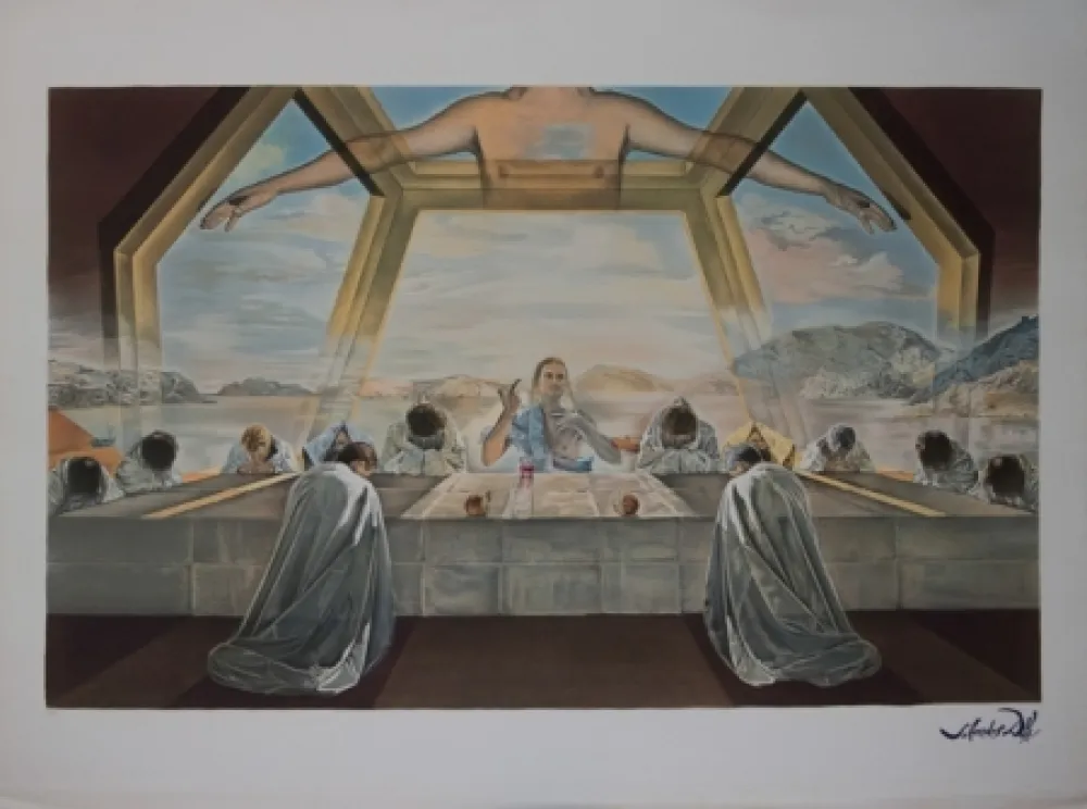 Litografia Dali - La Céne