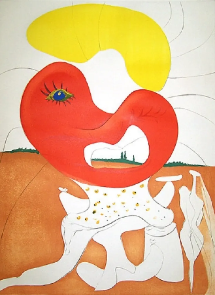 Gravura Dali - La conquête du cosmos The blood of the Ying and Yang