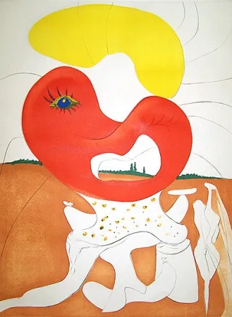 Gravura Dali - La conquête du cosmos The blood of the Ying and Yang