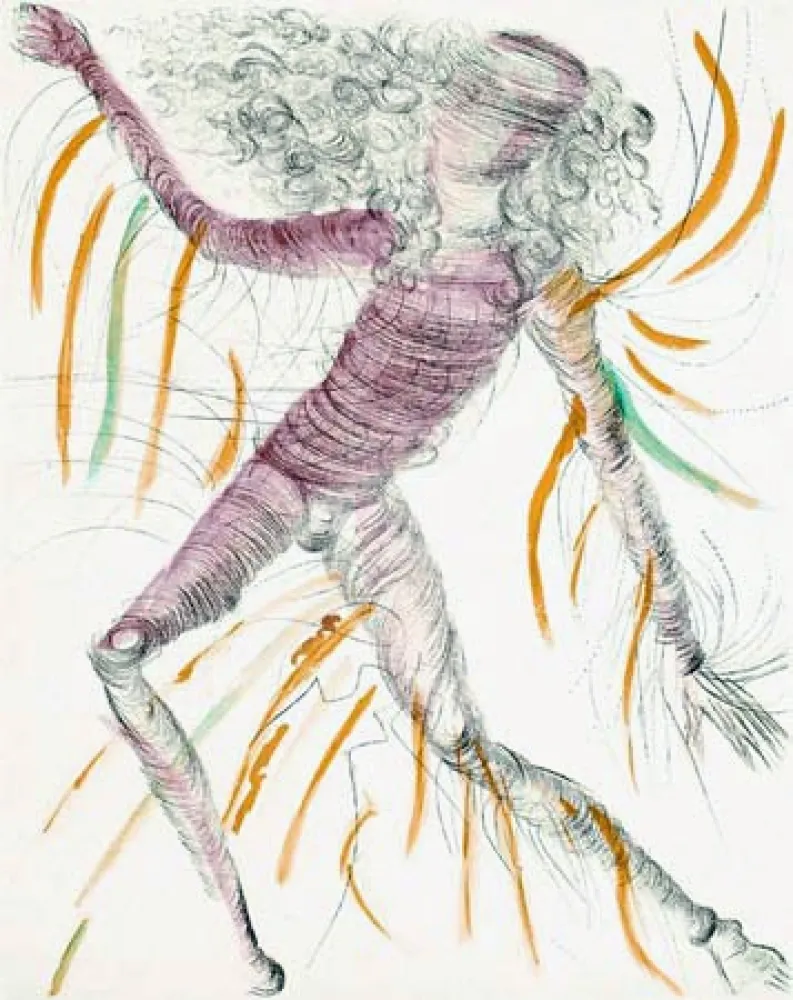 Gravura Dali - La Cosmonaute (The Cosmonaut)