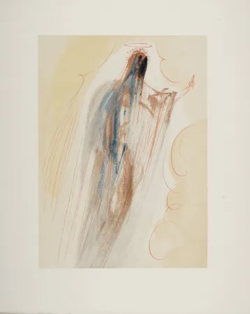 Xilogravura Dali - La Création des Anges, 1963