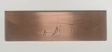 Gravura Dali - La Cuillere aux Bequilles