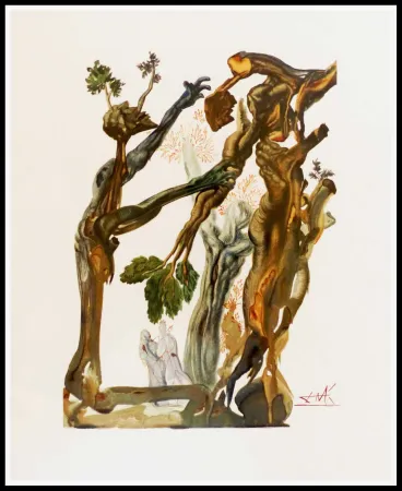 Xilogravura Dali - LA DIVINE COMEDIE