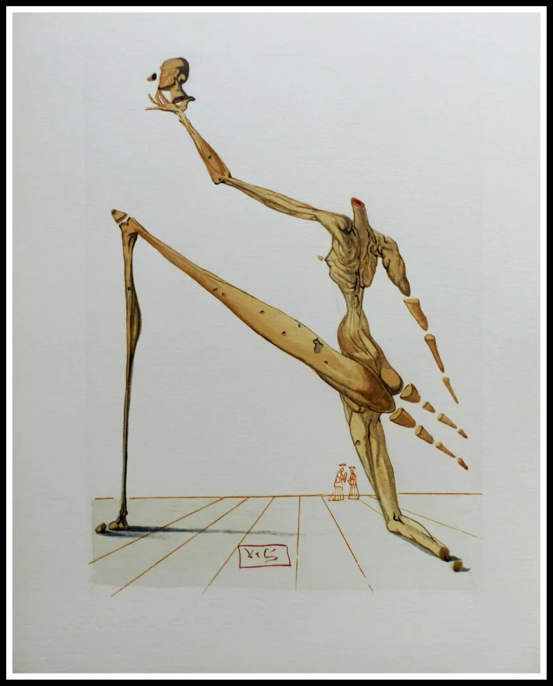 Xilogravura Dali - LA DIVINE COMEDIE