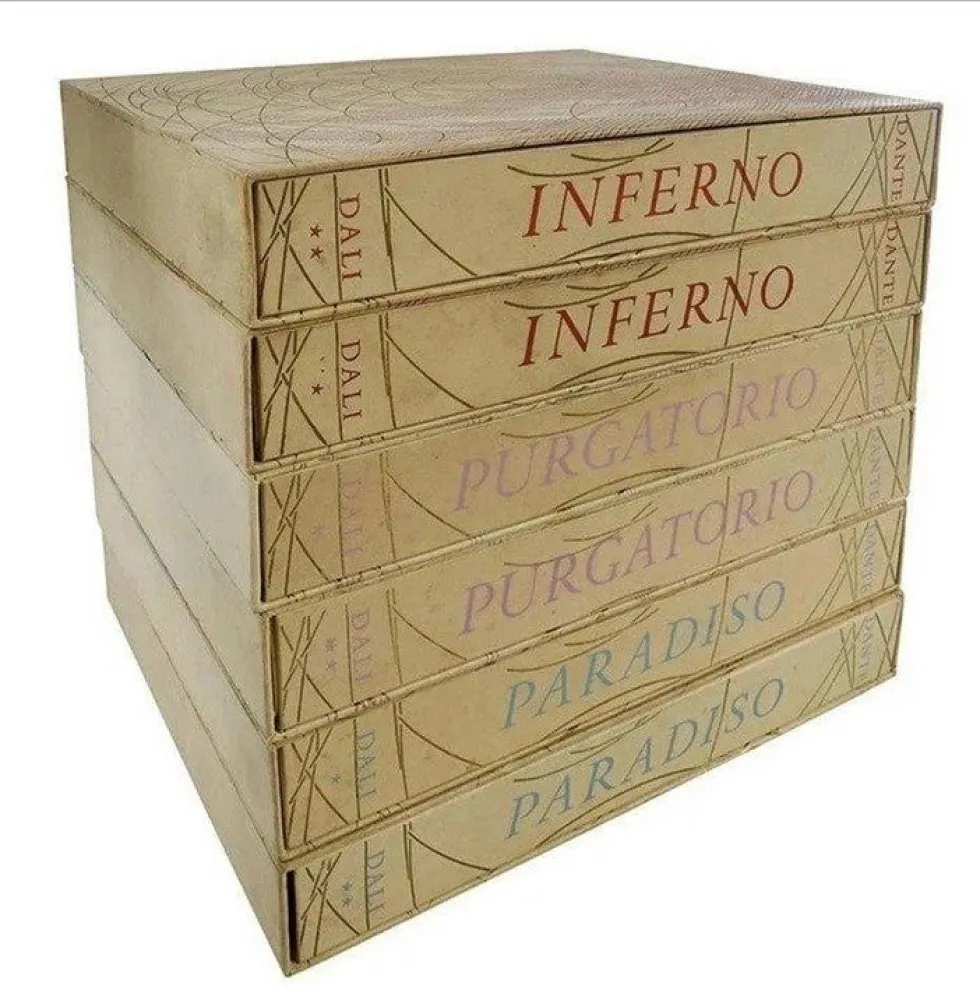 Xilogravura Dali - La Divine Comédie