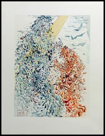 Xilogravura Dali - LA DIVINE COMEDIE - Opposition