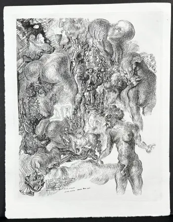 Gravura Dali - La Femme Visible