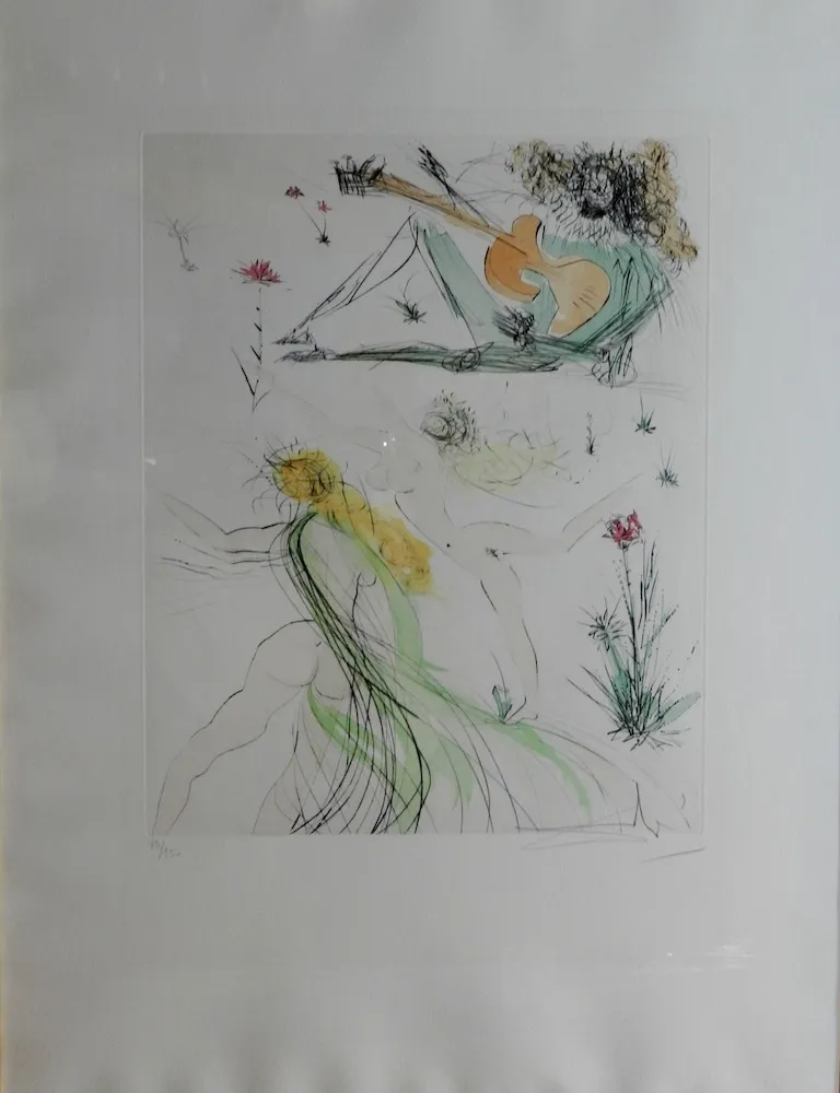 Gravura Dali - LA Joie de Vivre