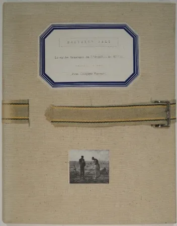 Livro Ilustrado Dali - La mythe tragique de l'Angélus de Millet. 