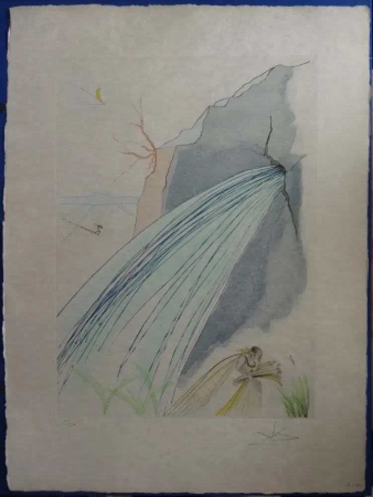 Água-Forte Dali - La source