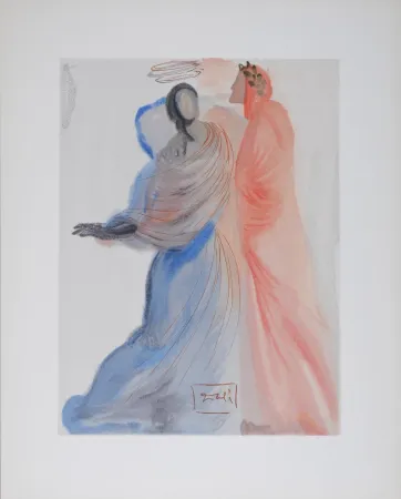 Litografia Dali - La Splendeur de Béatrice