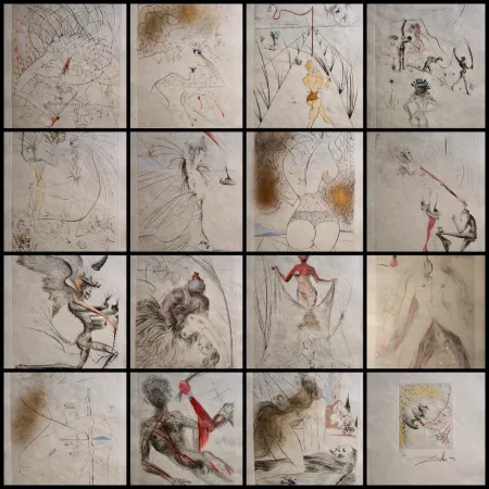 Gravura Dali - La Venus aux Fourrures Complete Suite