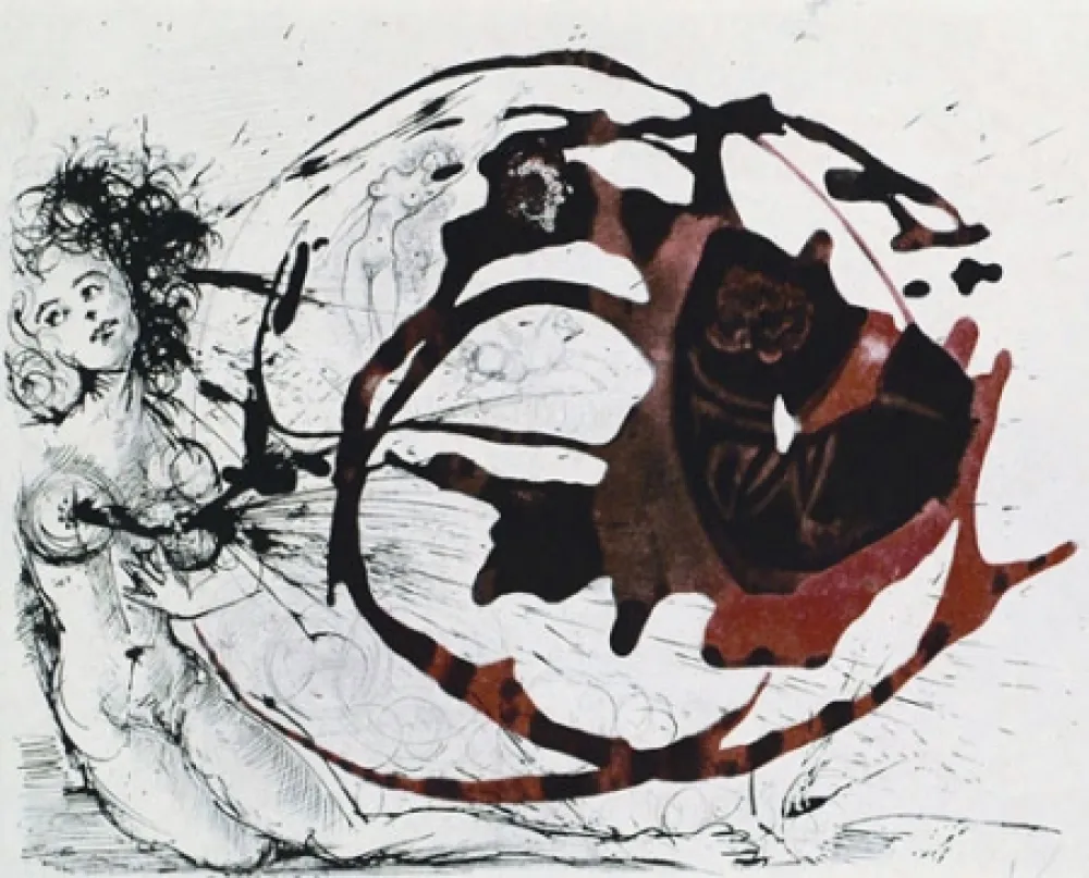 Gravura Dali - La Voie Lactee (The Milky Way)