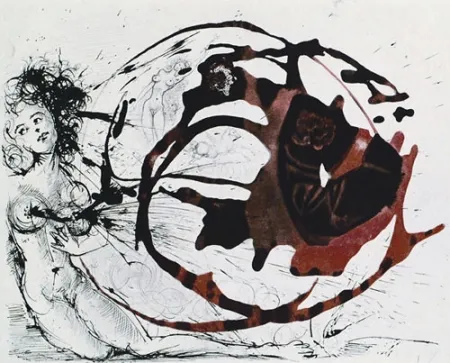 Gravura Dali - La Voie Lactee (The Milky Way)