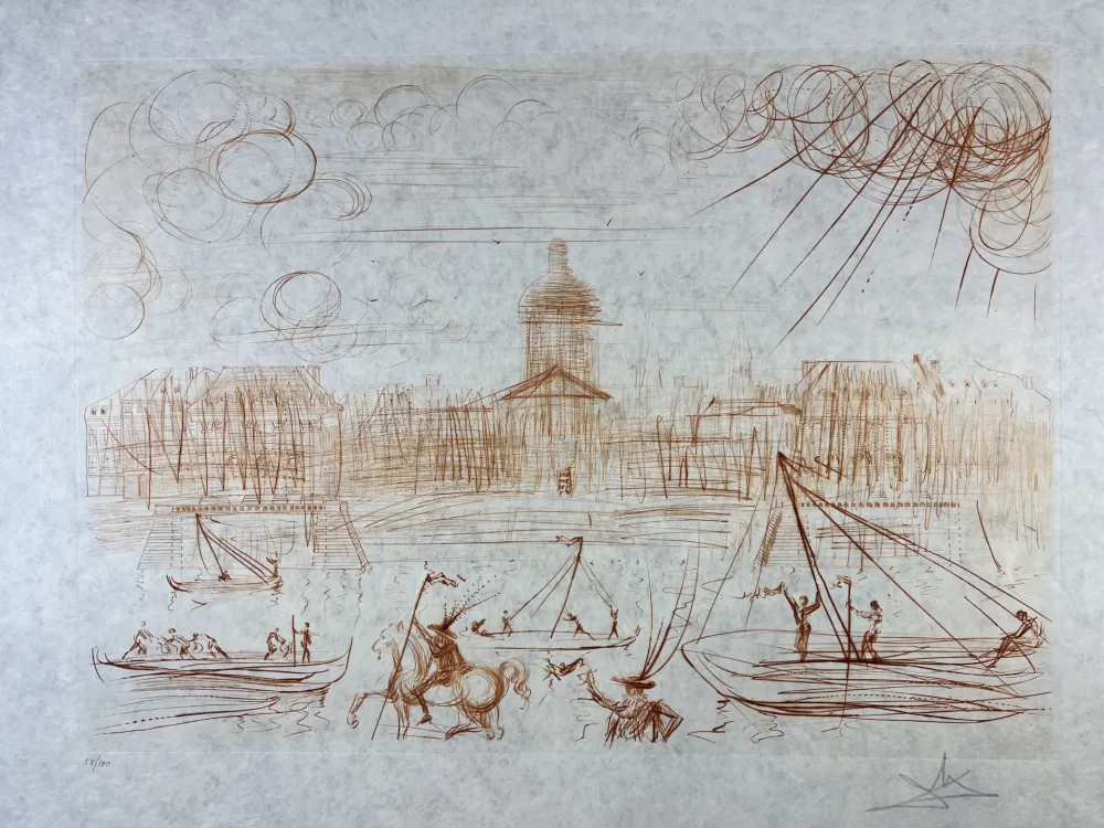 Água-Forte Dali - L’Academie de Paris