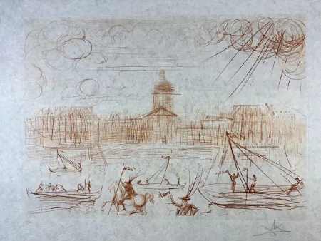 Água-Forte Dali - L’Academie de Paris