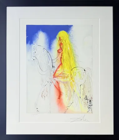 Litografia Dali - Lady Godiva