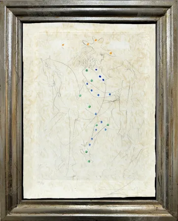 Água-Forte Dali - Le Cheval de Picasso