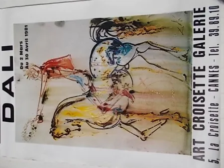 Cartaz Dali - Le chevalier chrétien