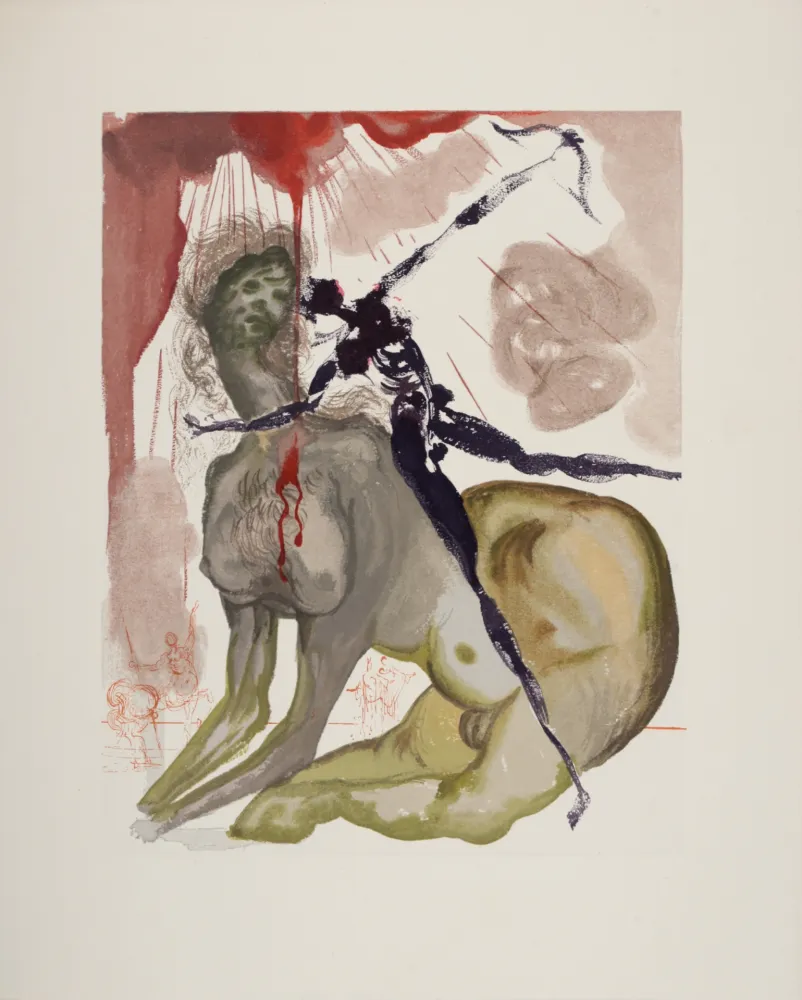 Xilogravura Dali - Le Minautore, 1963