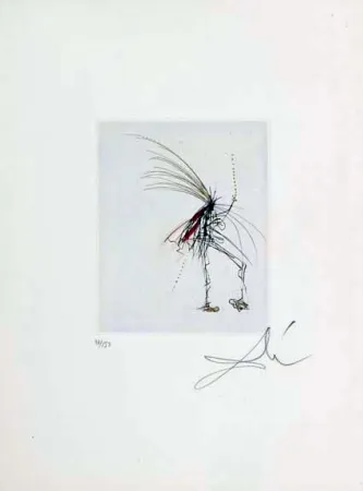 Gravura Dali - Le Petit Demon (The Little Demon)